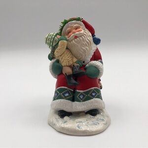 Hallmark Keepsake Ornament 2004 Sittin' On Santa's Lap Handcrafted Recordable